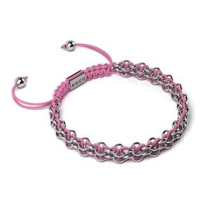 Nogu Pink Chain Bracelet